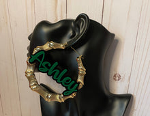 Load image into Gallery viewer, Freestyle Bamboo Earrings
